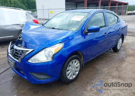 2017 Nissan Versa 1.6 S+ z USA, uszkodzony, nr VIN 3N1CN7APXHL896196
